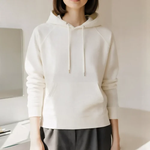 Cozy Hoodie Mockup for Young Adults in Modern Space