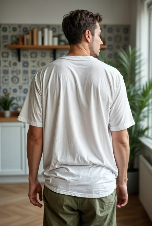 Mockup of a Casual T-Shirt: Modern Design Inspiration