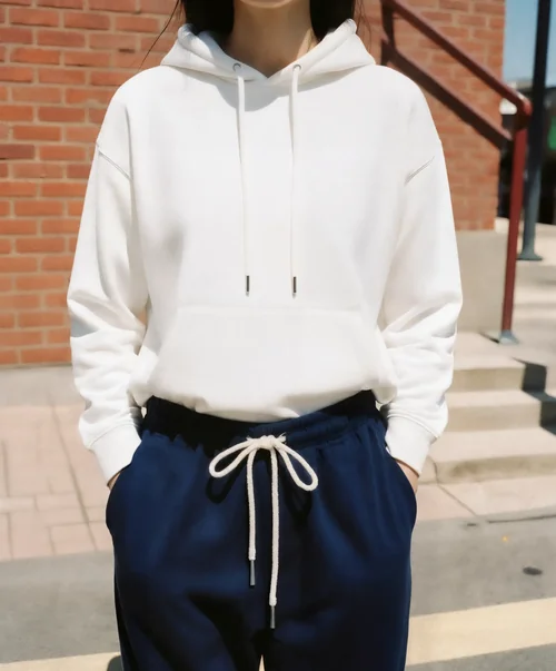 Stylish Mockup of Cozy Hoodie in Urban Setting