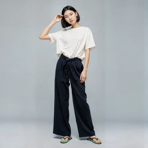 Minimalist Mockup T-Shirt with Soft Gray Background Colors