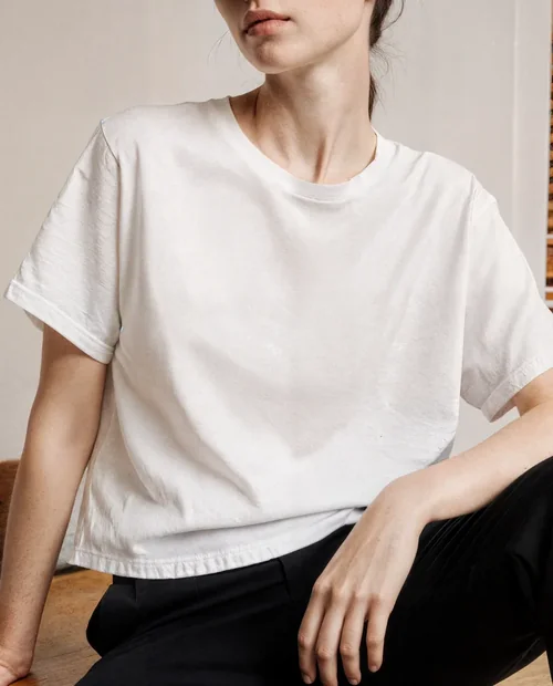 Relaxed T-Shirt Mockup for Young Adults