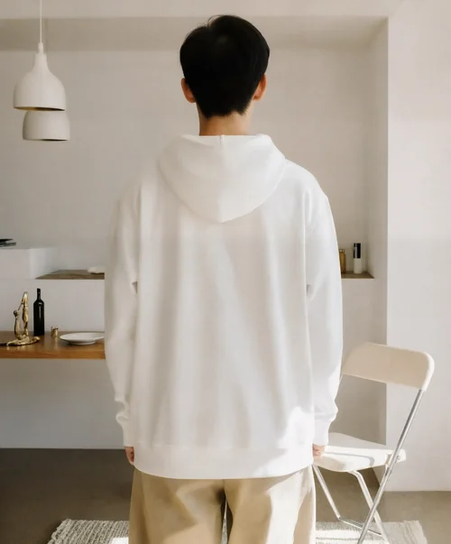 Cozy Hoodie Mockup in Modern Minimalist Setting