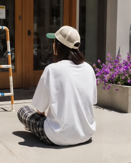 Casual T-Shirt Mockup for Urban Vibes