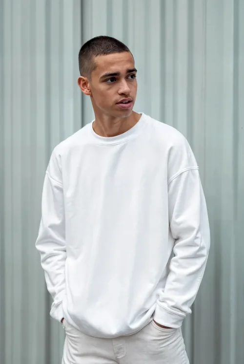 Stylish Mockup of a Casual Sweatshirt for Men