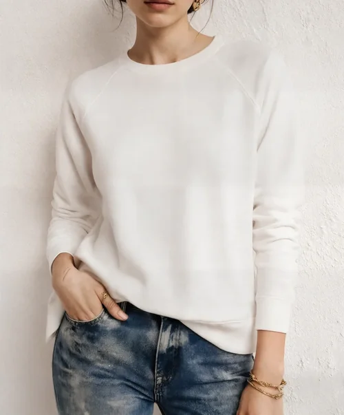 Cozy Oversized Sweatshirt Mockup for Effortless Style