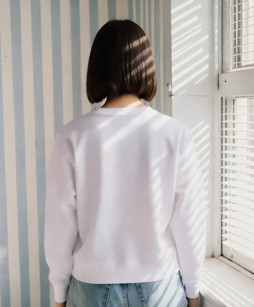 Stylish Sweatshirt Mockup for Minimalistic Aesthetic