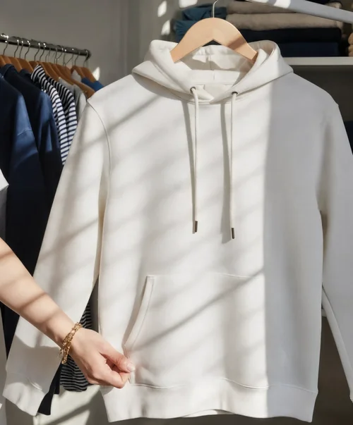 Minimalist Hoodie Mockup for Cozy Fashion Display