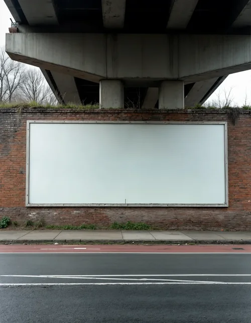 Urban Billboard Mockup: Capturing Street Scene Realism