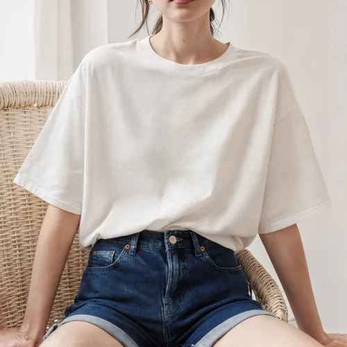 Cozy T-Shirt Mockup for Fashion Inspiration