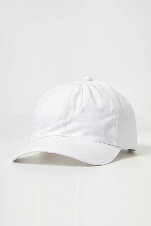 Stylish White Baseball Cap Mockup for Modern Designs