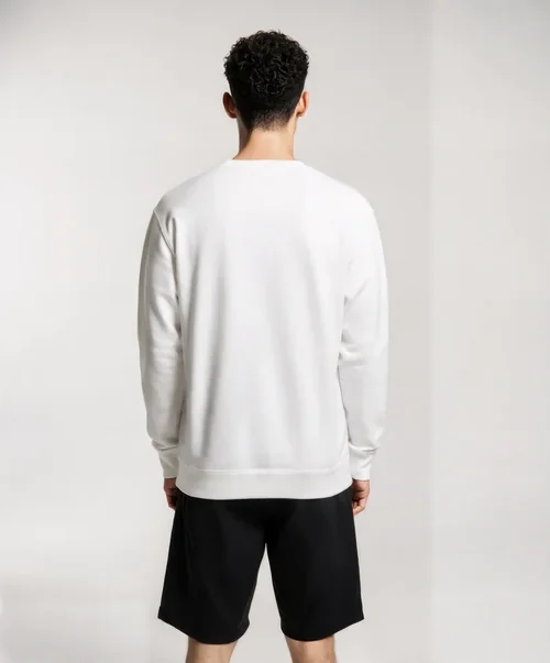 Stylish Mockup of a Young Man in a Sweatshirt