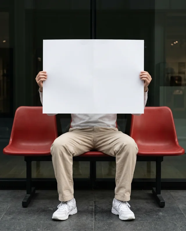 Modern Poster Mockup with Minimalist Urban Vibe
