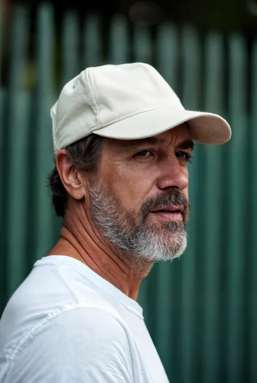 Stylish Mockup of a Man in a Baseball Hat