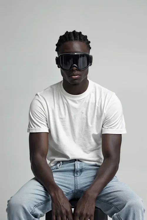 Stylish Mockup of a T-Shirt with Minimalist Aesthetic