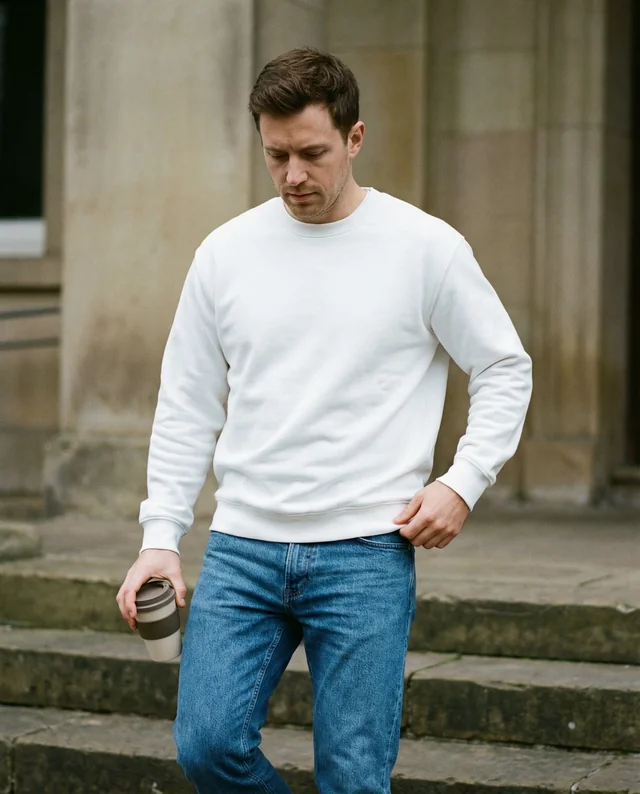 Stylish Sweatshirt Mockup for Urban Casual Looks