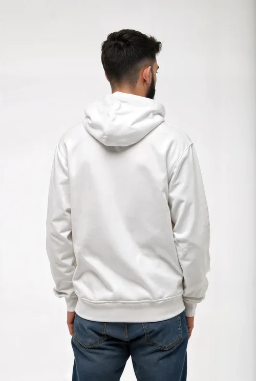 Stylish Hoodie Mockup with Soft White Background and Colors