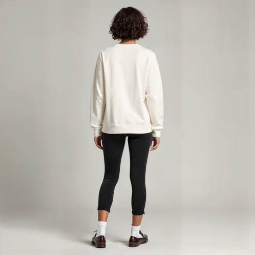 Oversized Sweatshirt Mockup for Everyday Fashion Style