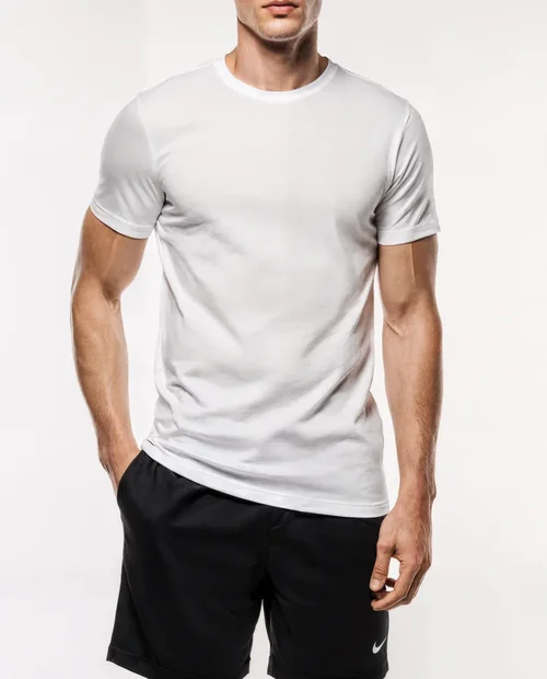 Stylish T-Shirt Mockup for Athletic Fashion Display