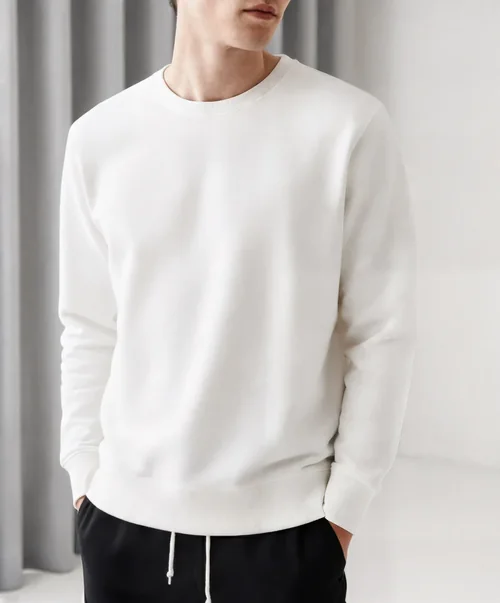 Stylish Mockup of a Young Man in a Sweatshirt