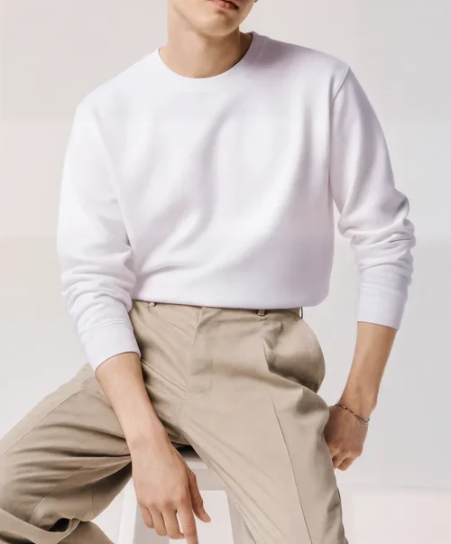 Stylish Mockup of a Casual Sweatshirt for Men