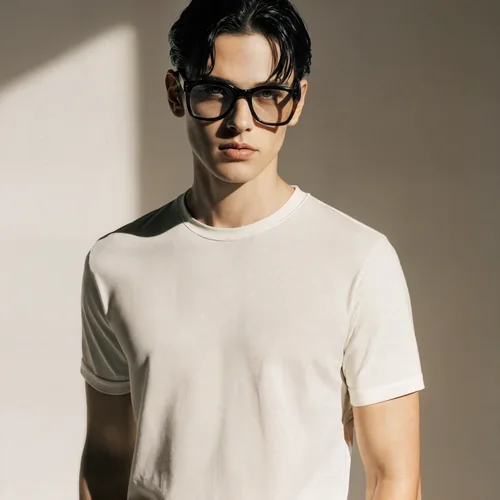 Modern T-Shirt Mockup with Soft Colors and Minimalist Background