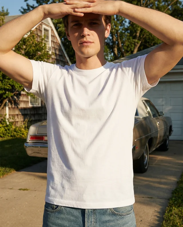 Stylish T-Shirt Mockup for Summer Vibes