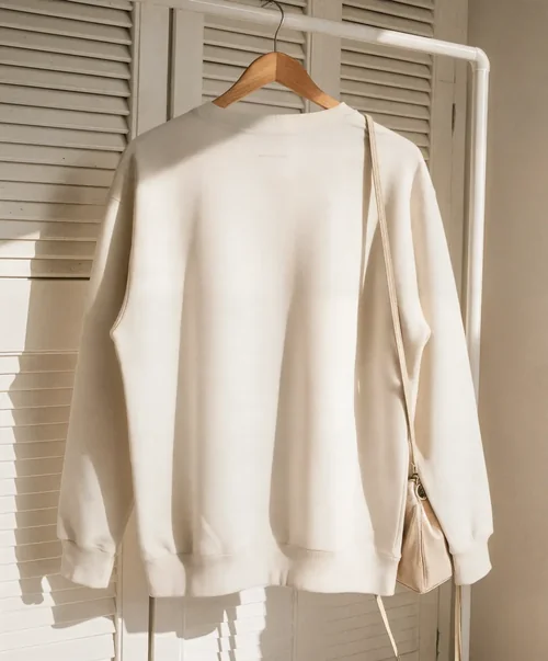 Cozy Oversized Sweatshirt Mockup for Stylish Looks