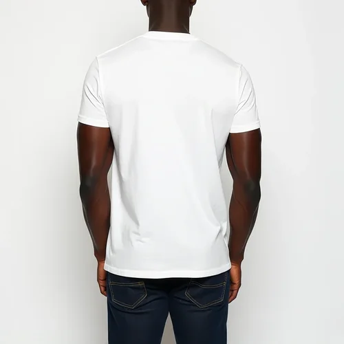 Stylish Mockup of T-Shirt with Neutral Background Colors