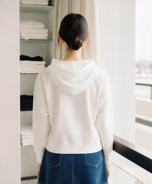 Stylish Mockup of a Cozy Hoodie for Women