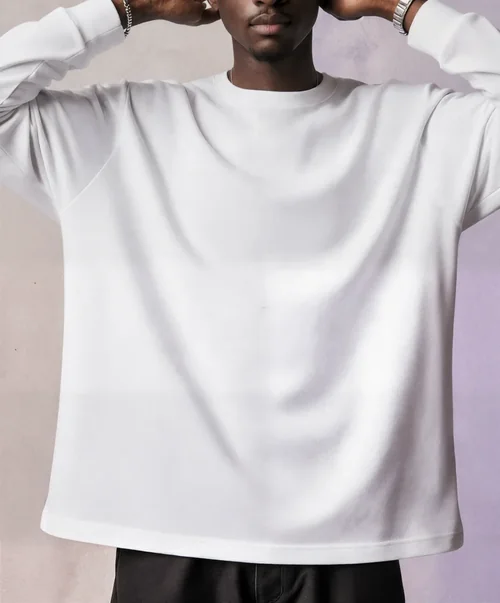 Stylish Mockup of a Young Man in a Sweatshirt