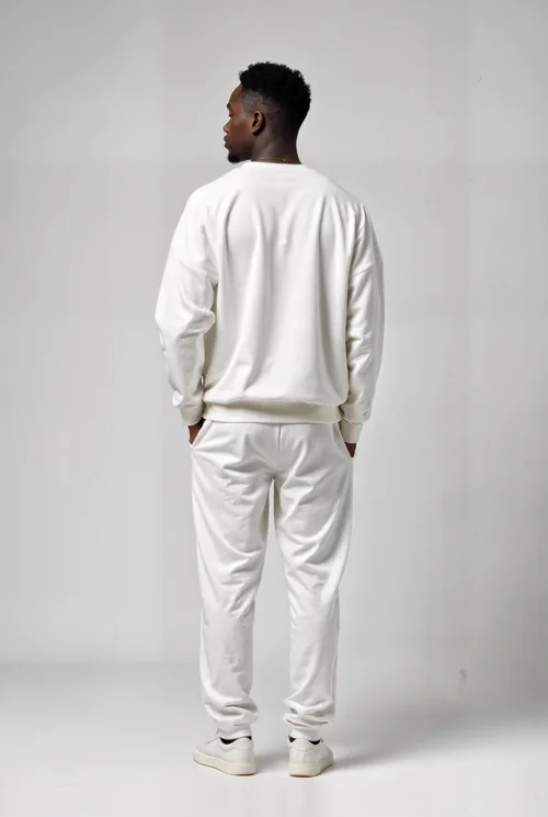 Stylish Mockup of a Casual Sweatshirt Outfit