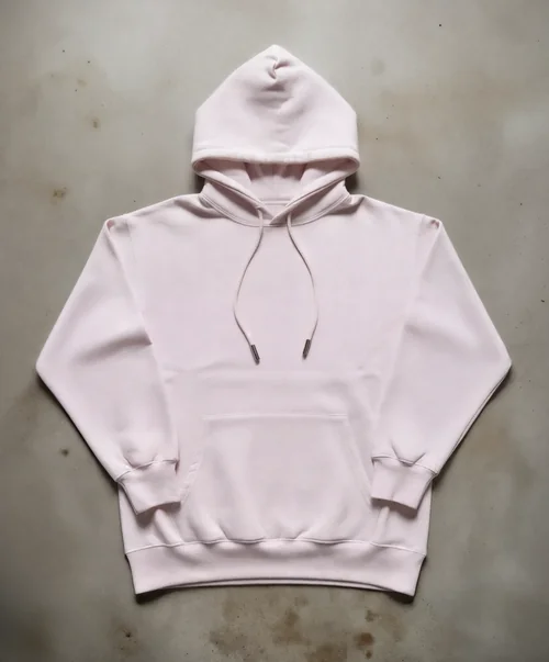 Pastel Pink Hoodie Mockup for Fashion Displays