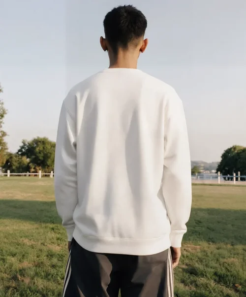 Stylish Mockup of a Young Man in a Sweatshirt