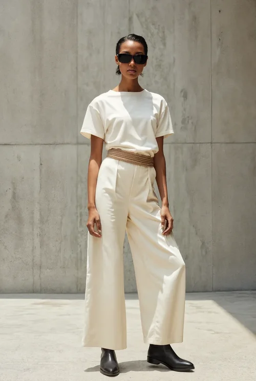 Futuristic T-Shirt Mockup with Minimalist Elegance