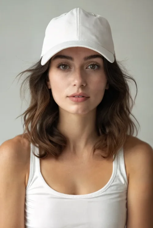 Stylish Mockup of a Woman in a Hat