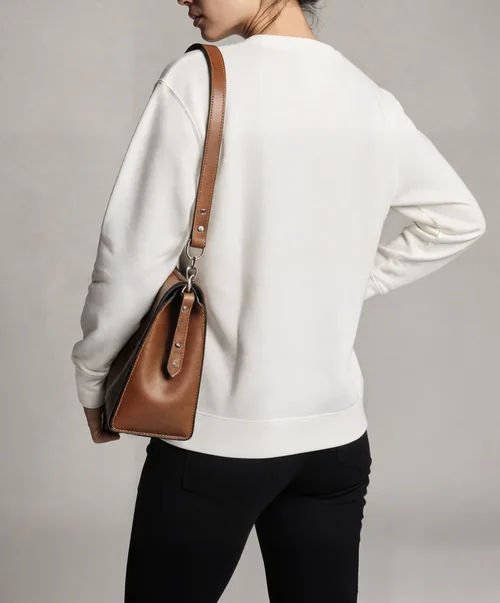 Cozy Oversized Sweatshirt Mockup for Stylish Looks