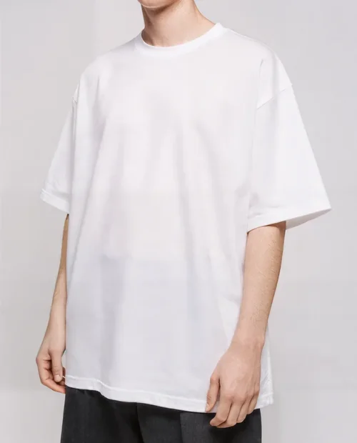 Stylish Mockup of a Relaxed Fit T-Shirt for Men