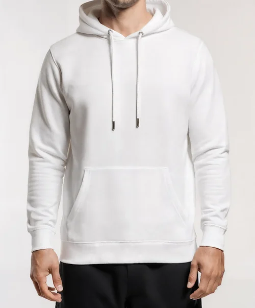 Stylish Hoodie Mockup Featuring Confident Male Model