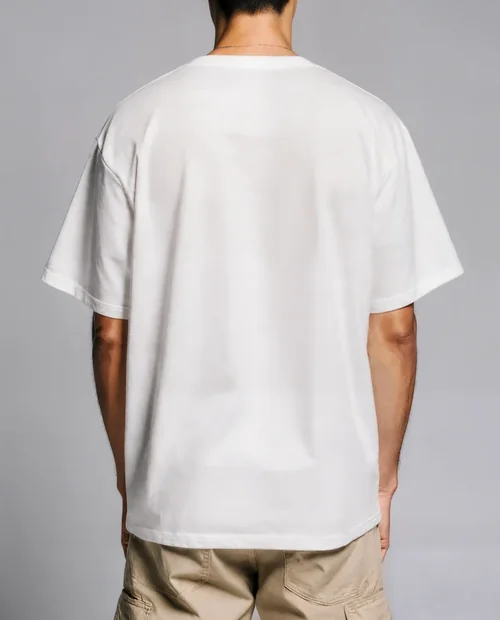 Stylish Mockup of Oversized T-Shirt for Casual Wear