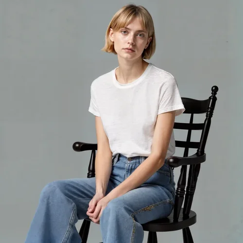 T-Shirt Mockup with Soft Gray Background and Colors