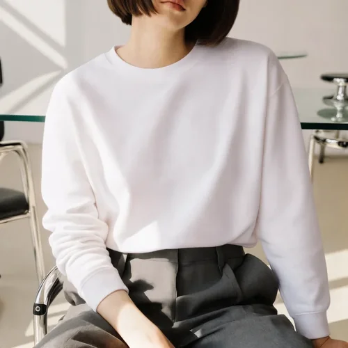 Stylish Sweatshirt Mockup in Modern Minimalist Setting