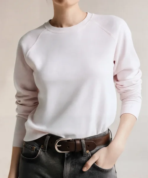 Stylish Mockup of a Casual Sweatshirt Outfit