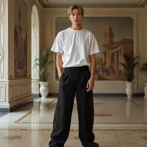 Elegant T-Shirt Mockup with Rich Background Colors