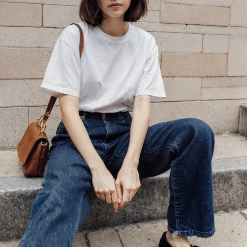 Casual T-Shirt Mockup for Effortless Urban Fashion