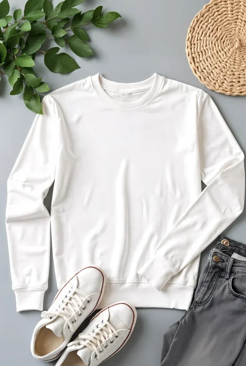 Stylish Sweatshirt Mockup for Casual Fashion