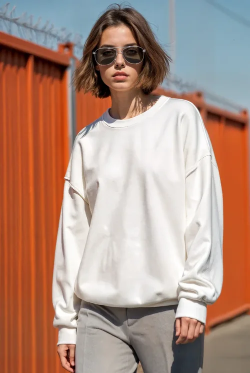 Stylish Sweatshirt Mockup for Urban Fashion Inspiration