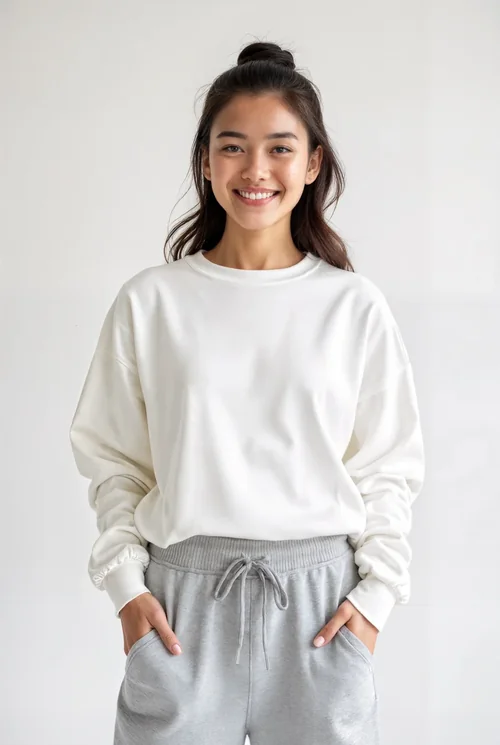 Stylish Sweatshirt Mockup for Casual Fashion