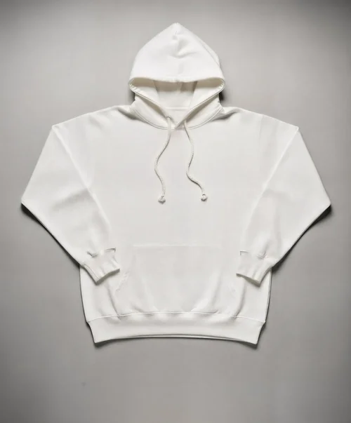 Stylish Mockup of a Cozy White Hoodie Design