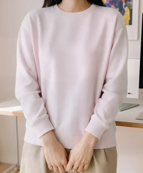 Pastel Pink Sweatshirt Mockup for Modern Style