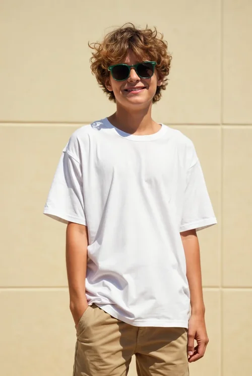 Trendy T-Shirt Mockup for Young Adolescents | Casual Style